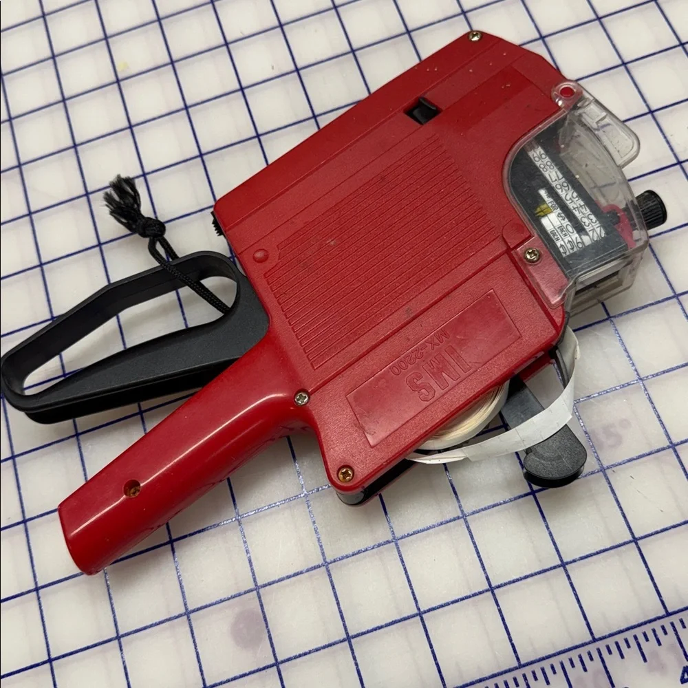 IMS mx-2200 Pricing Label Gun red. Untested